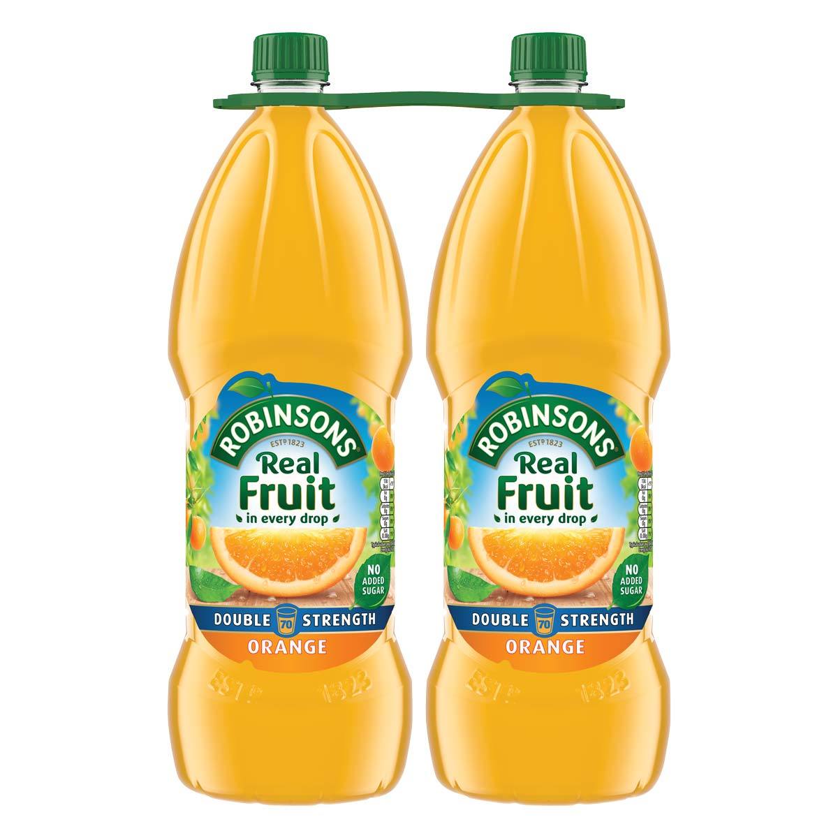 167076.jpg Robinsons Real Fruit Double Strength Orange Squash, 2 x 1.75L - Image 1