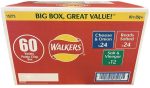 Walkers Crisps Large Variety Box Pack of 60x25g - Image 2