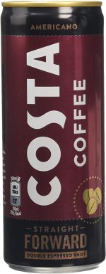 Costa Coffee Americano Pack of 12x250ml can