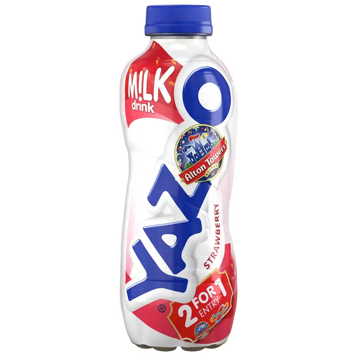 79418603601950.jpg Yazoo Strawberry Milkshake Pack of 10 x 400ml - Image 1