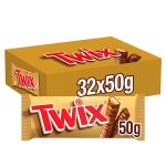 Twix Twin Chocolate Bars Pack of 32 x 50g