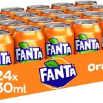Fanta Orange Cans 24 x 330ml