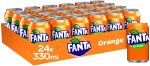 Fanta Orange Cans 24 x 330ml
