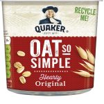 Quaker Oat So Simple Original Porridge Pots Pack of 8x45g