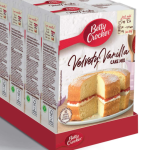 Betty Crocker Velvety Vanilla Cake Mix Pack of 4x425g