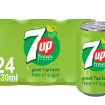 7UP Free Lemon & Lime Can Pack of 330ml