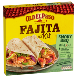 Old El Paso Smoky BBQ Fajita Kit, 4 x 500g