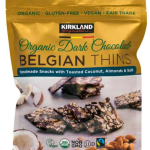 Kirkland Signature Belgian Chocolate Thins Coconut & Almond Pack of 500g