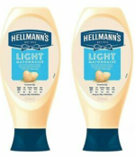 Hellmann's Light Squeezy Creamy Mayonnaise Pack of 2x750ml