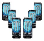 Monster Absolute Zero Sugar Energy Drink 500ml Pack - Image 4