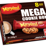 Maryland Cookies Mega Chocolate Chip Cookies Pack of 8 x 230g