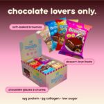 Prime Bites Protein Brownie | High Protein, Collagen Fortified Low Sugar Treat |12 Bars per Box (Buy 1 get 2) - Image 34