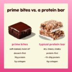 Prime Bites Protein Brownie | High Protein, Collagen Fortified Low Sugar Treat |12 Bars per Box (Buy 1 get 2) - Image 37