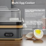 Egg Cooker Electric 6 Eggs Capacity - Image 21