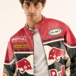 Red Bull Leather Racing Jacket - VELOCE
